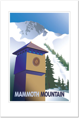 Original Mammoth Mountain Ski Poster